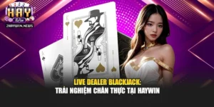 Live Dealer Blackjack: Trải Nghiệm Chân Thực Tại Haywin