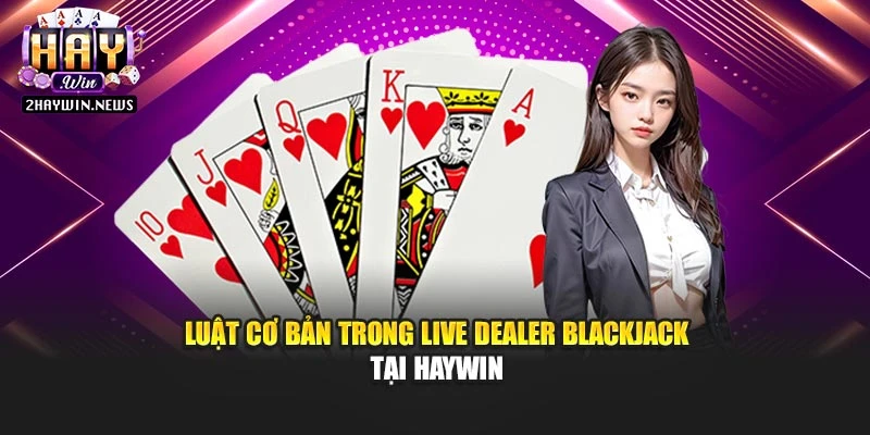 Luật cơ bản trong live dealer blackjack tại Haywin